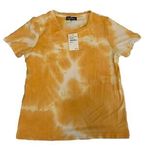 Nordstrom Freshman 1996 Orange Tie-Dye T-Shirt Girls 14/16 XL NWT